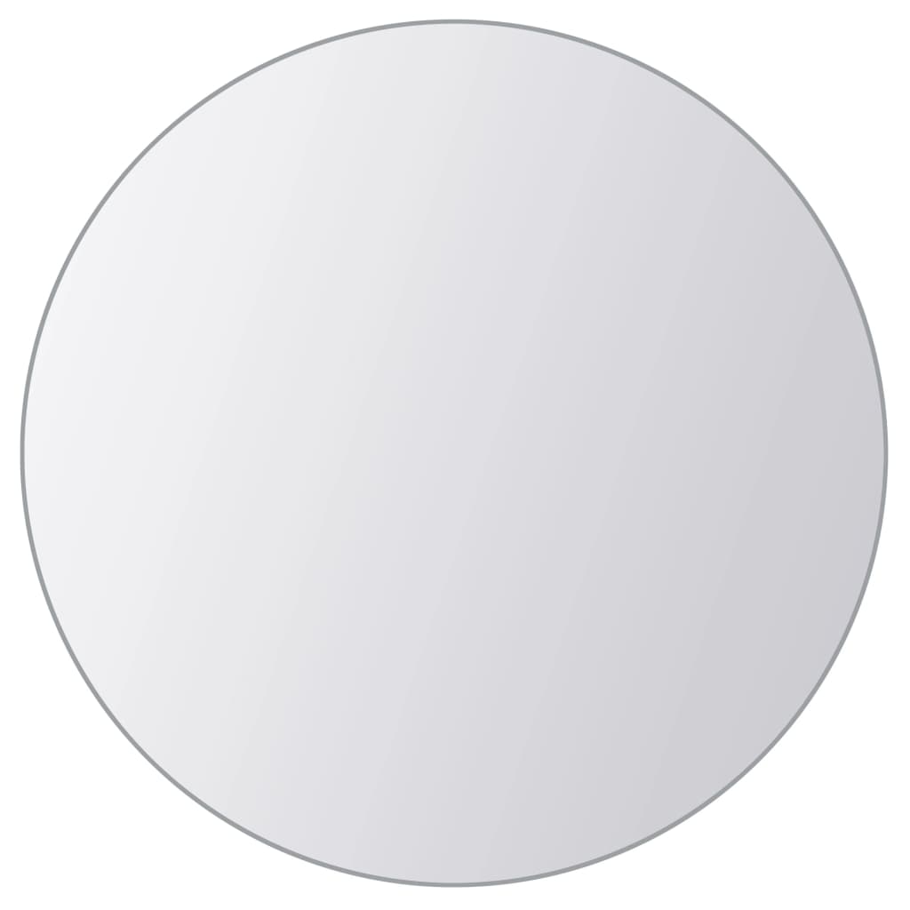 vidaXL 16-tlg. Spiegelfliesen-Set Rund Glas