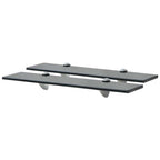 vidaXL Schwebende Regale 2 Stk. Glas 8 mm