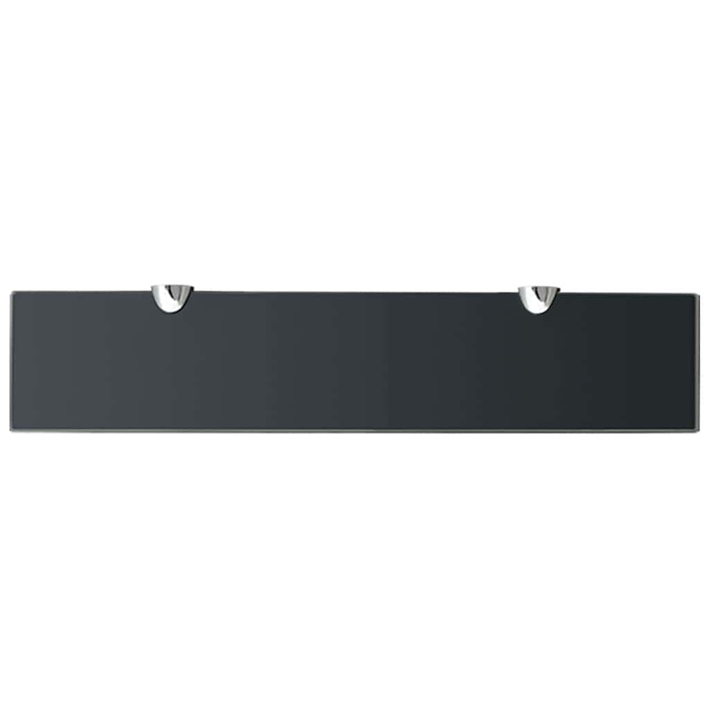 vidaXL Schwebende Regale 2 Stk. Glas 8 mm