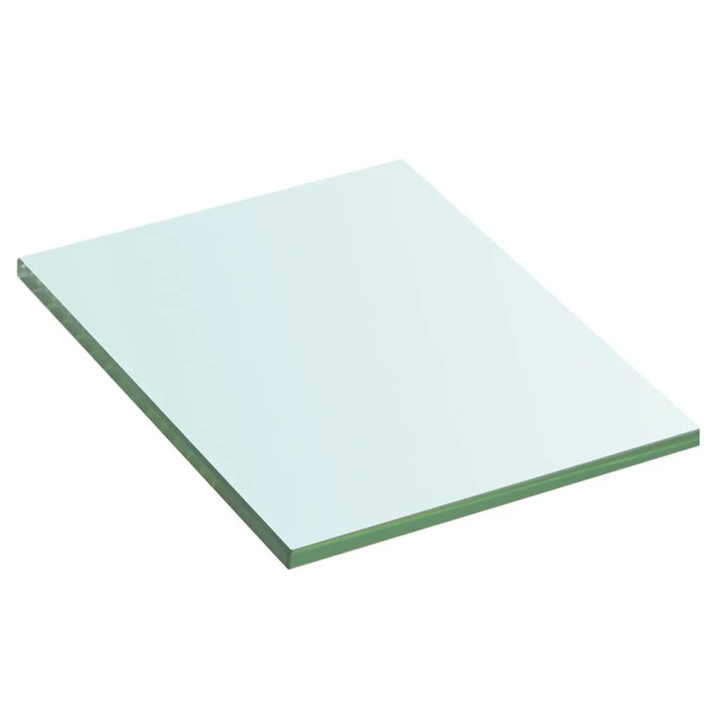 vidaXL Regalböden 2 Stk. Glas Transparent