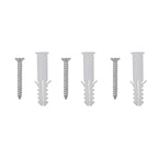 vidaXL Wandspiegel 2 Stk. Rechteckig Glas