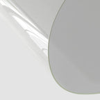 vidaXL Tischfolie Transparent Ø 1,6 mm PVC