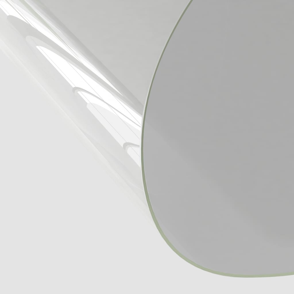vidaXL Tischfolie Transparent Ø 1,6 mm PVC
