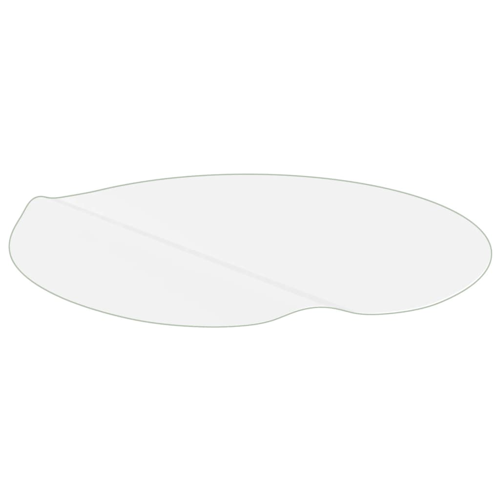vidaXL Tischfolie Transparent Ø 1,6 mm PVC