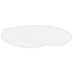 vidaXL Tischfolie Transparent Ø 1,6 mm PVC