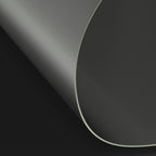 vidaXL Tischfolie Matt Ø 1,6 mm PVC