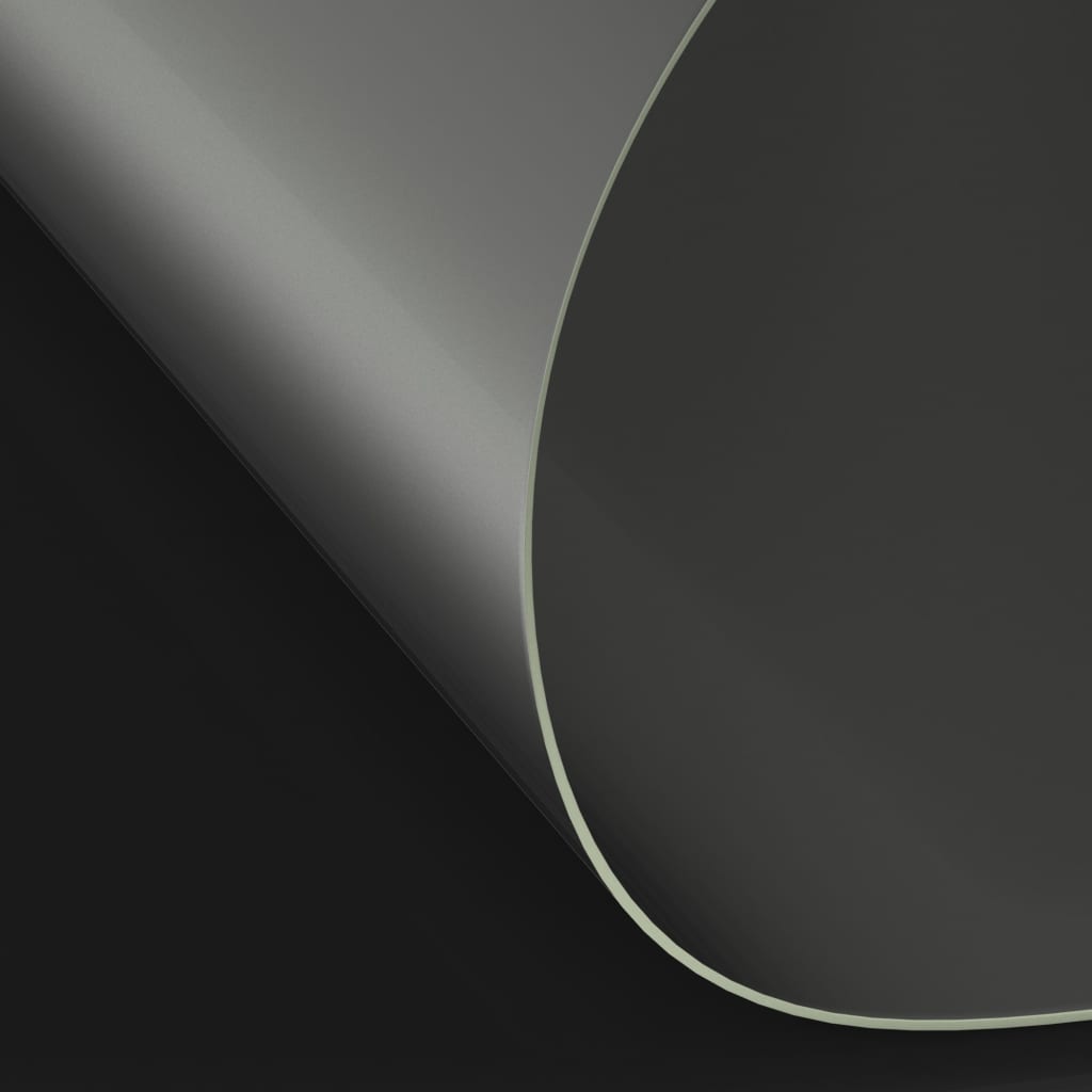 vidaXL Tischfolie Matt Ø 1,6 mm PVC