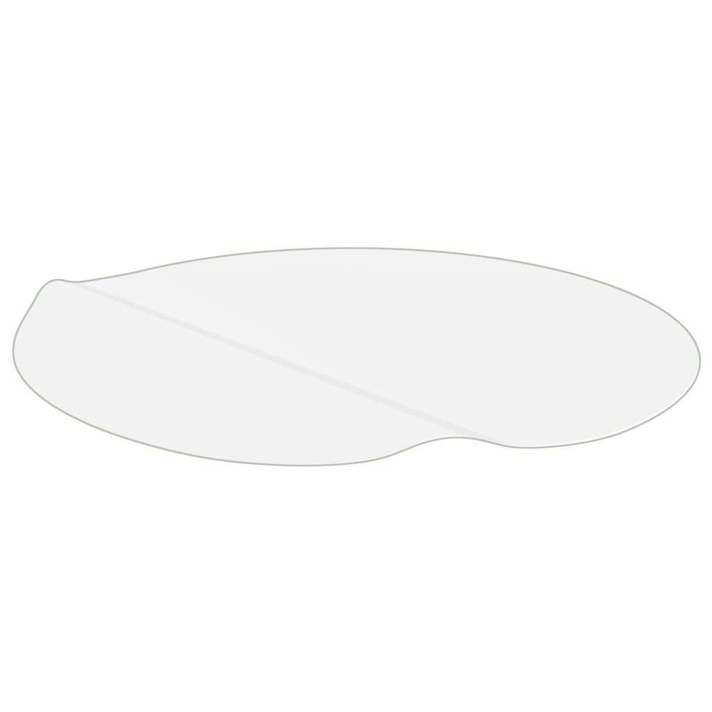 vidaXL Tischfolie Matt Ø 1,6 mm PVC