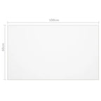 vidaXL Tischfolie Transparent 1,6 mm PVC