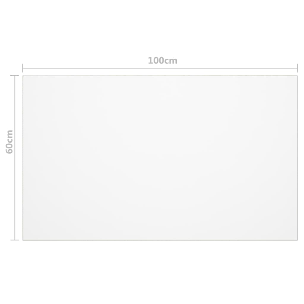 vidaXL Tischfolie Matt 1,6 mm PVC