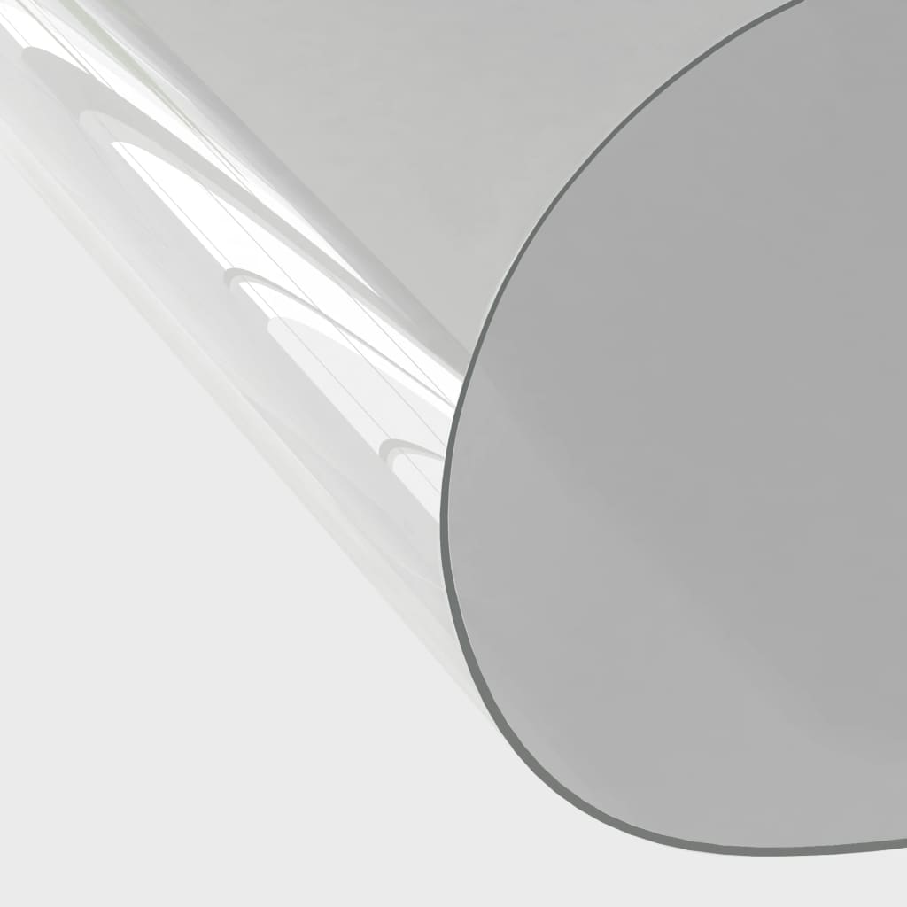 vidaXL Tischfolie-Rolle Transparent 0,9x15 m 1,6 mm PVC