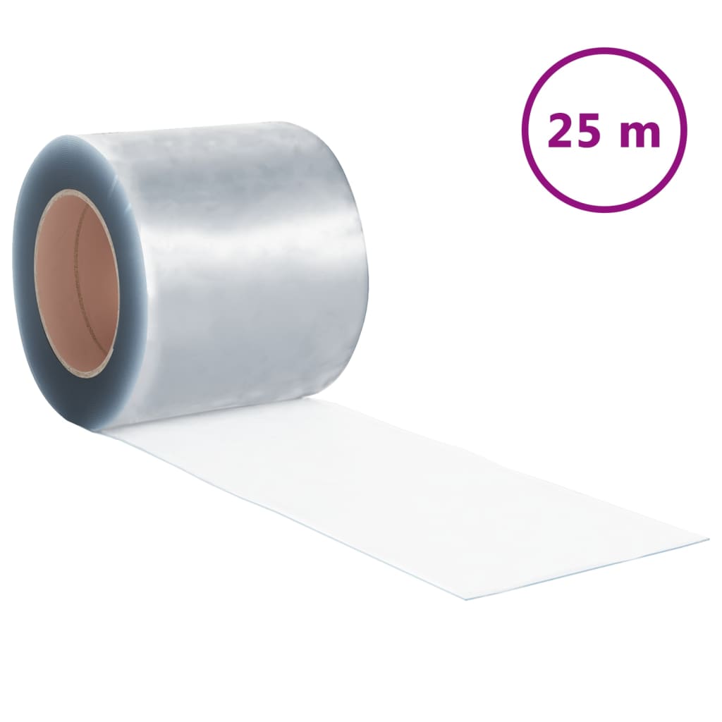 vidaXL Streifenvorhang Rolle PVC 1,6 mm x 200 mm 25m