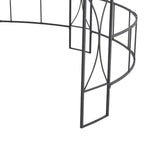 vidaXL Pavillon 300 x 290 cm Weiß Rund