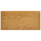 vidaXL Küchenschrank 70x35x75 cm Massivholz Eiche