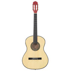 vidaXL Klassische Gitarre für Anfänger 4/4 39" Lindenholz