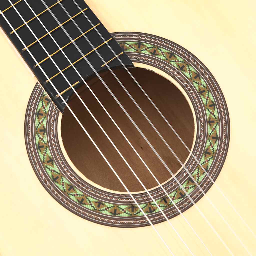 vidaXL Klassische Gitarre für Anfänger 4/4 39" Lindenholz