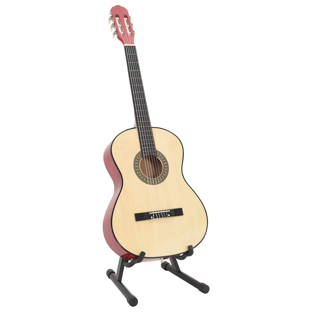 vidaXL 12.-tlg. Klassische Gitarre Set für Anfänger 4/4 39"
