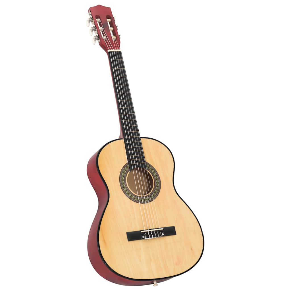 vidaXL 8-tlg. Klassikgitarren-Set für Anfänger 3/4 36"