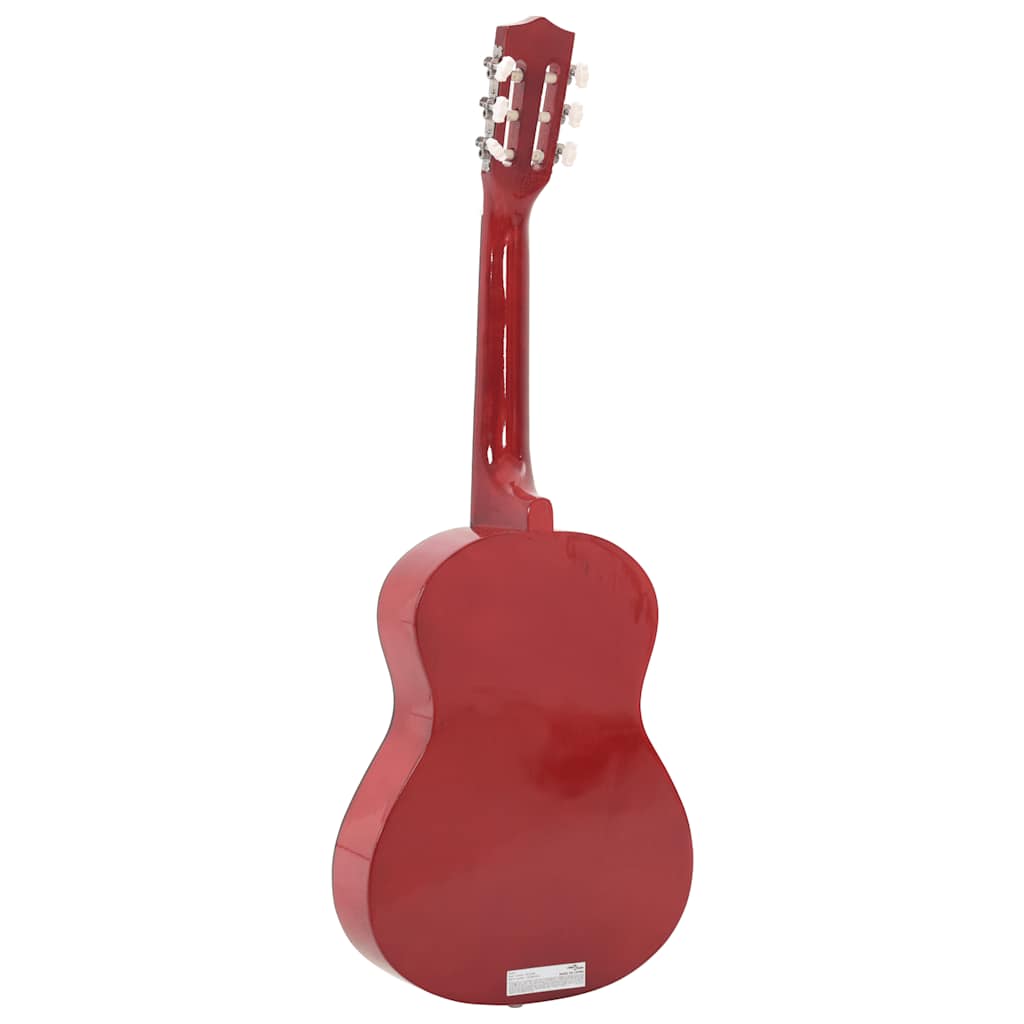 vidaXL 8-tlg. Klassische Gitarre für Kinder-Anfänger 1/2 34"