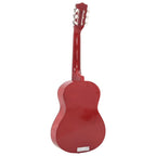 vidaXL 8-tlg. Klassische Gitarre für Kinder-Anfänger 1/2 34"