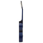 vidaXL 12.-tlg. Westerngitarre Set mit 6 Saiten Blau-Schattiert 38"