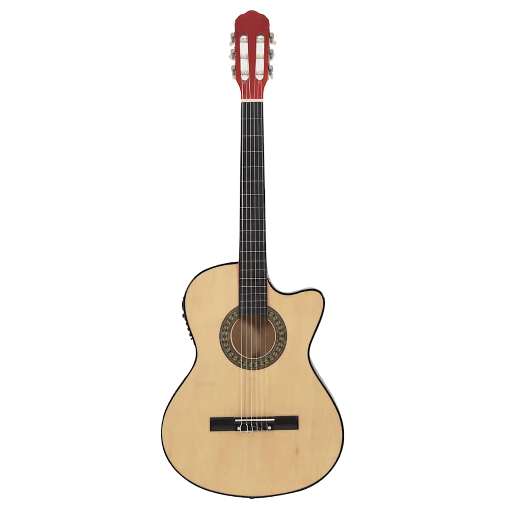 vidaXL Westerngitarre Cutaway mit Equalizer und 6 Saiten