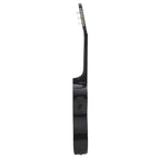 vidaXL 12-tlg. Western Gitarren-Set mit Equalizer und 6 Saiten Schwarz