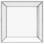 vidaXL Katzenkäfig 1,5x1,5x1,5 m Verzinkter Stahl