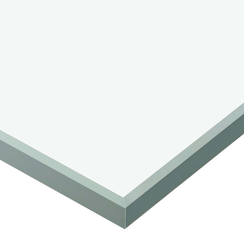 vidaXL Schiebetür mit weichen Stoppern ESG Glas und Aluminium