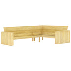 vidaXL 3-tlg. Garten-Lounge-Set Kiefernholz Imprägniert