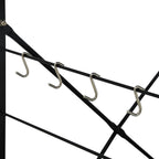 vidaXL Mikrowellenregal Schwarz Eiche 60×39,6×79,5 cm Holzwerkstoff
