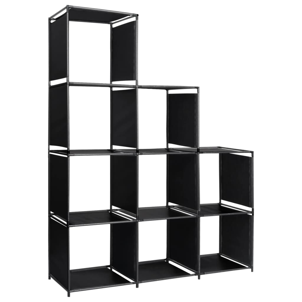 vidaXL Stufenregal 130×45×170 cm Stoff