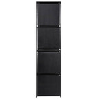 vidaXL Stufenregal 130×45×170 cm Stoff
