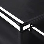 vidaXL Stufenregal 130×45×170 cm Stoff