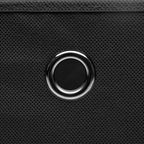 vidaXL Aufbewahrungsboxen mit Deckeln 4 Stk. Schwarz 32x32x32 cm Stoff