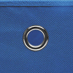 vidaXL Aufbewahrungsboxen 4 Stk. Blau 32x32x32 cm Stoff