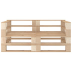 vidaXL Garten-Palettensofa 2-Sitzer Holz