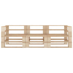 vidaXL Garten-Palettensofa 3-Sitzer Holz