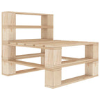 vidaXL Garten-Palettensofa 4-Sitzer Holz