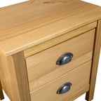 vidaXL Nachttische Hill 2 Stk. 46x35x49,5 cm Massivholz Kiefer