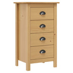vidaXL Sideboard Hill Massivholz Kiefer