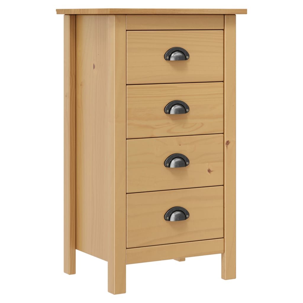 vidaXL Sideboard Hill Massivholz Kiefer