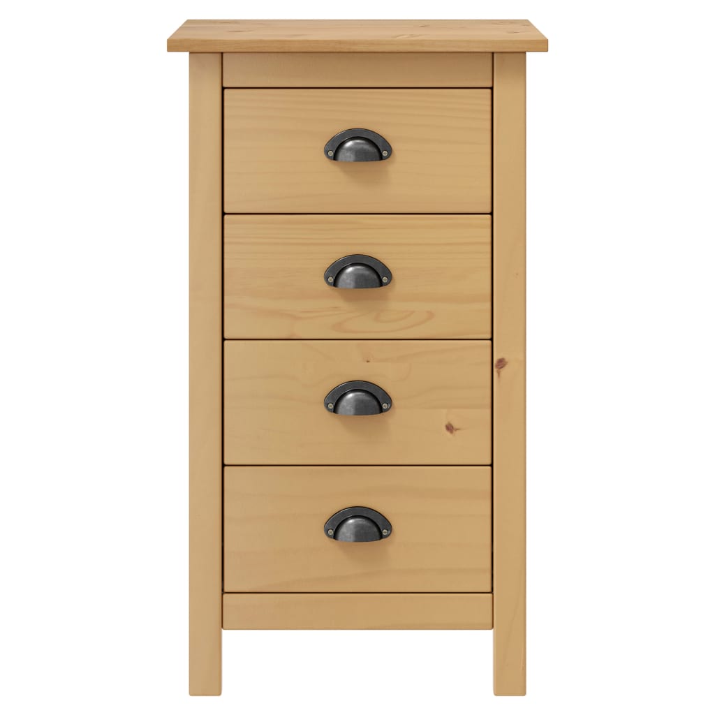 vidaXL Sideboard Hill Massivholz Kiefer