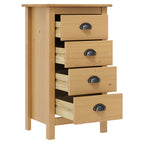 vidaXL Sideboard Hill Massivholz Kiefer
