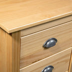 vidaXL Sideboard Hill Massivholz Kiefer
