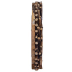 vidaXL Wandspiegel Teak Rund