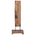 vidaXL Weinständer für 6 Flaschen 35x35x100 cm Massivholz Teak