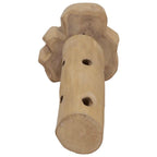 vidaXL Weinständer für 8 Flaschen 40x30x80 cm Massivholz Teak