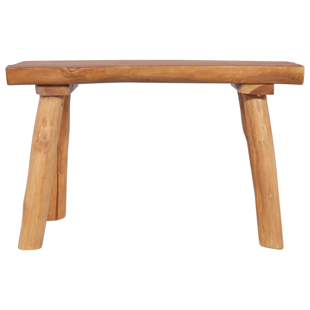 vidaXL Gartenbank Massivholz Teak