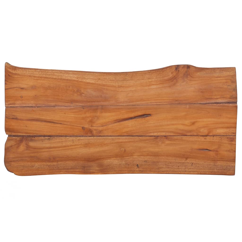 vidaXL Gartenbank Massivholz Teak